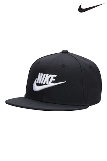 Nike color Black Kids Dri-Fit Pro Structured Futura Cap (D77144) | £20