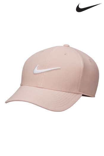 Nike Pink Dri-Fit Club Structured Swoosh Cap Dot (D77168) | £23
