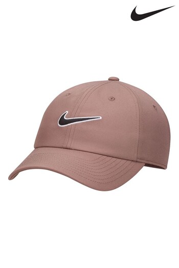 Nike Brown Club Unstructured Swoosh Cap (D77176) | £20