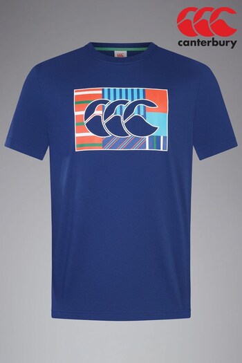Canterbury Blue Uglies T-Shirt (D77213) | £24