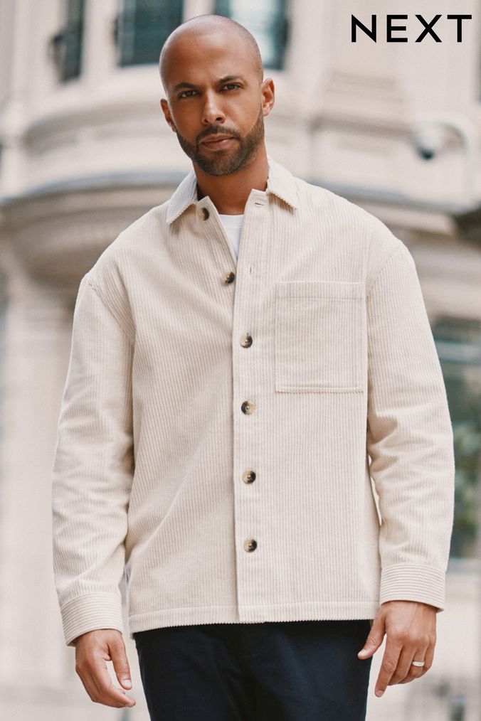 White cotton jacket hotsell mens