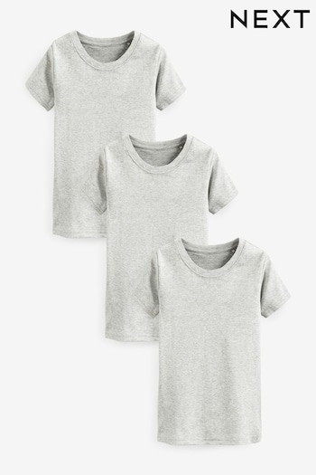 Grey T-Shirts 3 Pack (1.5-16yrs) (D77670) | £10 - £14