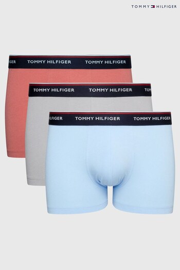 Tommy Hilfiger Blue Trunks 3 Pack (D77809) | £41