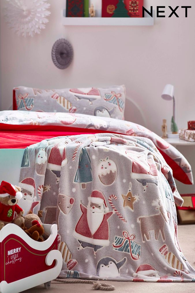 Buy Throws Red Homeware Christmas Online Next UK