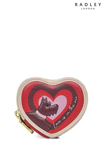 Radley London Red Valentines Ss23 Small Zip-Around Coin Purse (D77848) | £39