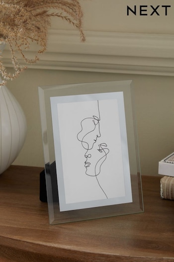 Silver Smoke Glass Photo Frame (D77920) | £8 - £14