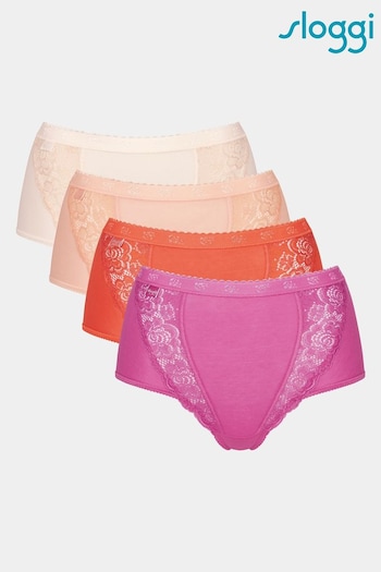 Sloggi Chic Maxi Knickers Four Pack (D77952) | £51