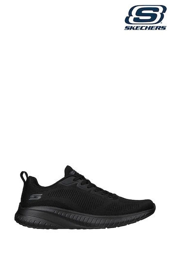 Skechers Black Mens Bobs Squad Chaos Prism Bold Trainers (D78175) | £62