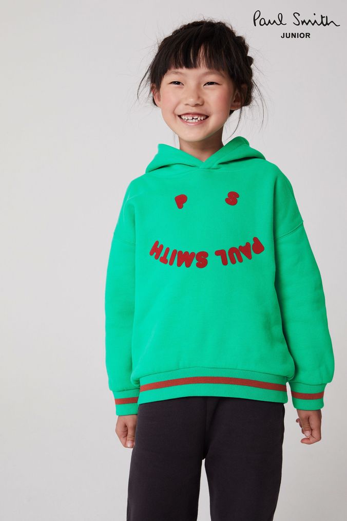 Buy Girls Paul Smith Junior Hoodies Green Online Next UK