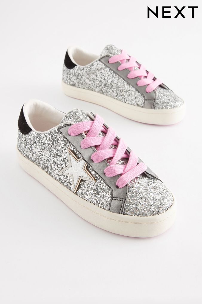 Silver trainers next sales