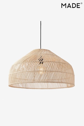 MADE.COM Natural Rattan Java Extra Large Shade Lamp Shade (D78414) | £149