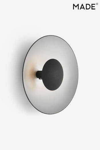 MADE.COM Black/Silver Chicago Wall Lamp (D78434) | £89