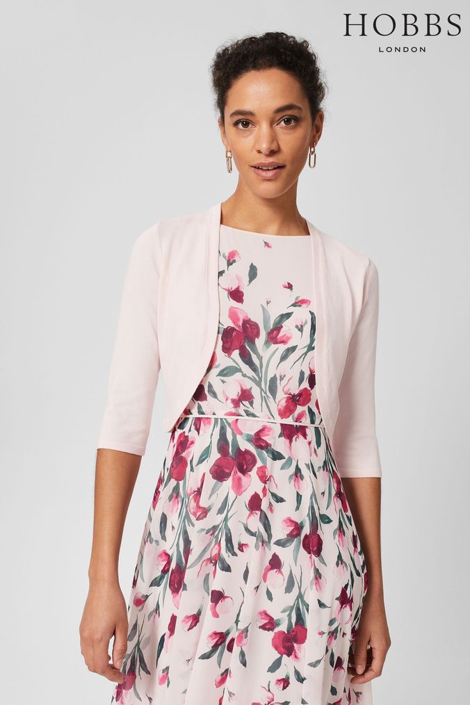 Hobbs clearance pink cardigan