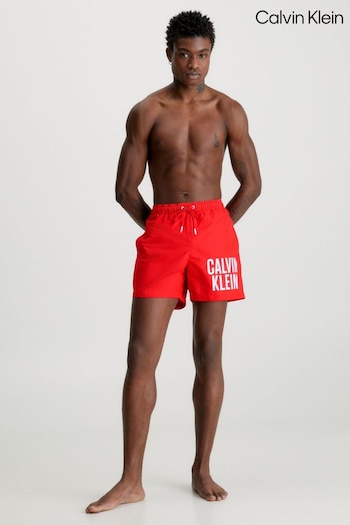 Calvin Klein Intense Power Medium Drawstring Swim Shorts (D78562) | £60