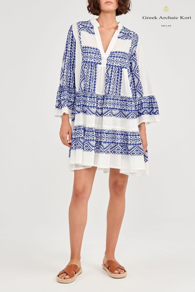Kori embroidered sales dress