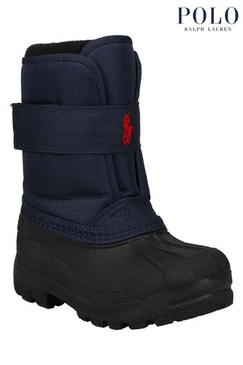 Polo Ralph Lauren Navy Everlee Logo Snow men Boots (D78601) | £85