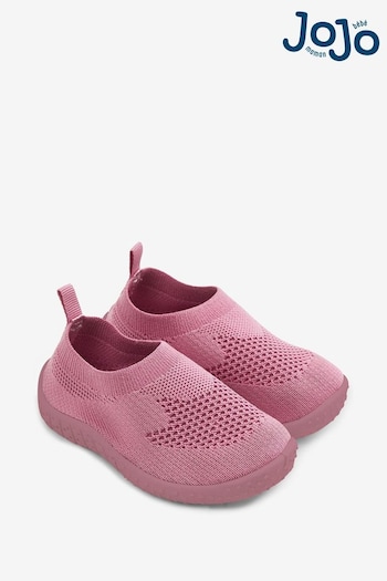 JoJo Maman Bébé Pink Kids' Pull On Shoes (D78613) | £12