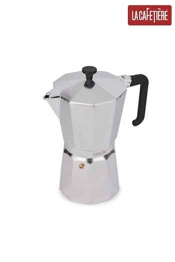 La Cafetière Silver Venice 12 Cup Espresso Maker (D78657) | £43