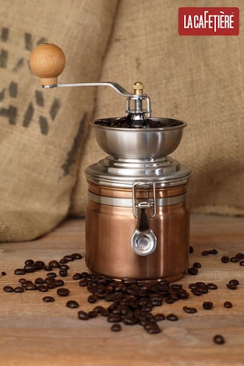 La Cafetière Copper Finish Coffee Grinder (D78660) | £34