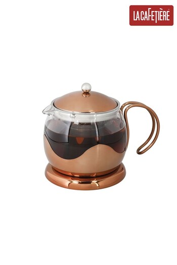 La Cafetière Copper Izmir 4 Cup Glass Teapot (D78677) | £43