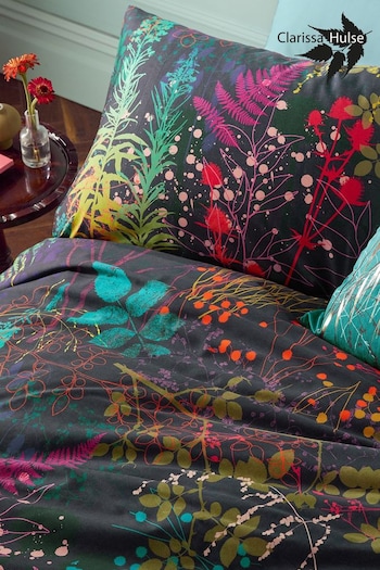 Clarissa Hulse Set of 2 Purple Serendipity Rainbow Pillowcases (D78786) | £25