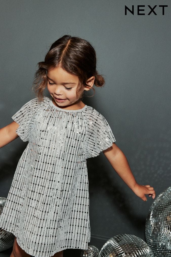 Childrens sparkly dresses uk sale