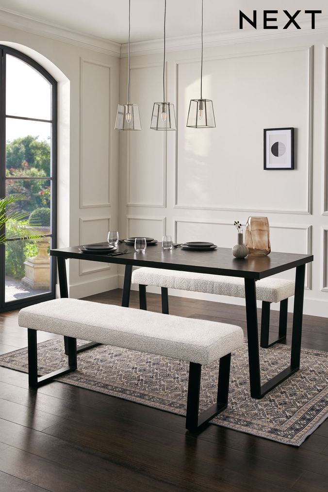 Next black dining hotsell table