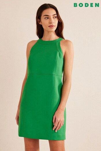 Boden Green Sleeveless Mini Shift Dress (D79092) | £110
