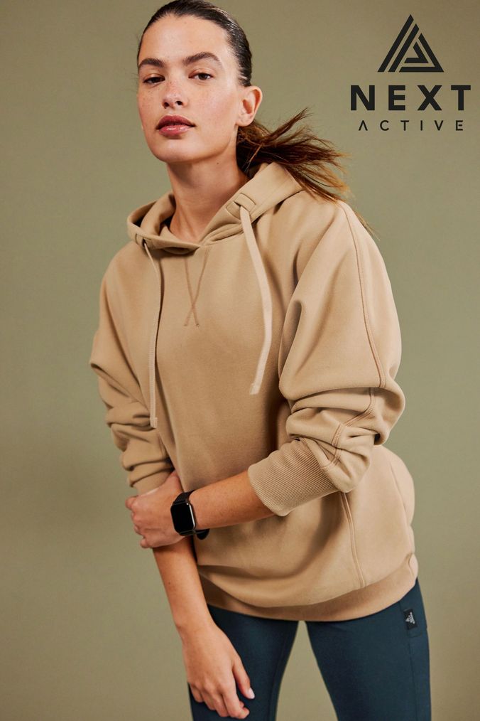 Ladies store longline hoodie