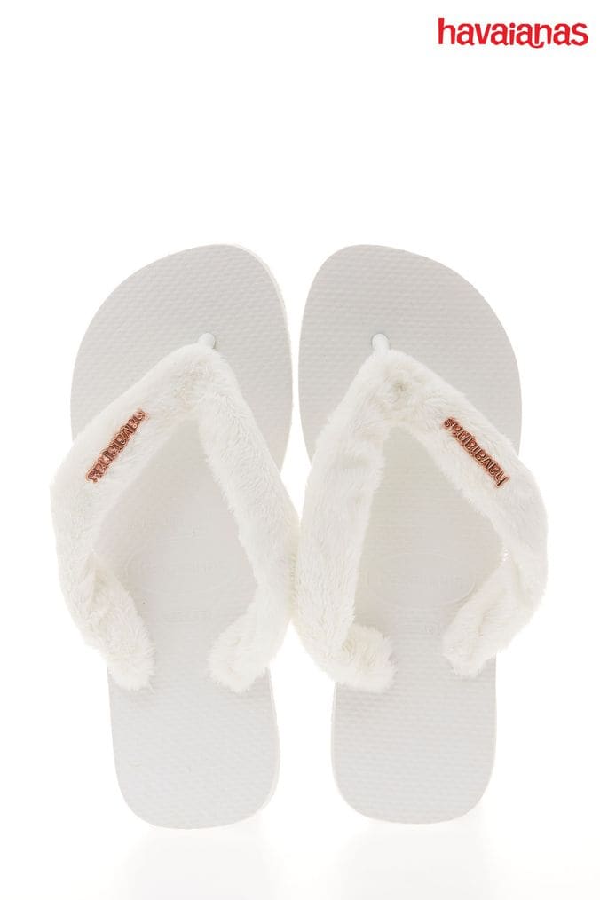 Next white hot sale flip flops