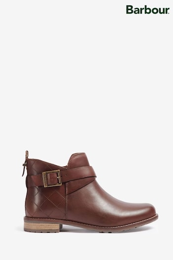 Barbour® Brown Darlene Buckled Ankle Boots (D79412) | £135