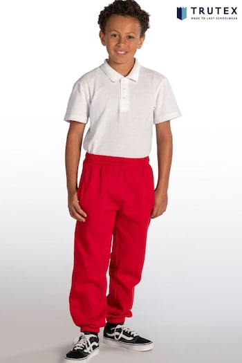 Trutex Red Scarlet Jogging School Pants (D79778) | £16 - £22