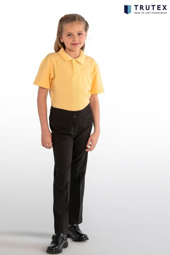 Trutex Girls Straight Leg Stretch School Trousers (D79780) | £22