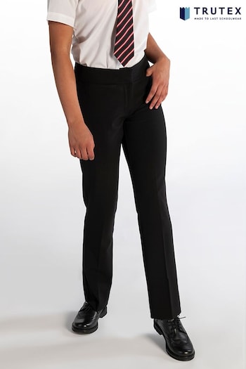 Trutex Girls Black Twin Pocket School Trousers (D79788) | £25 - £29