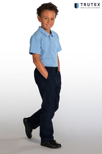 Trutex Boys Regular Fit School Trousers BONE (D79791) | £17