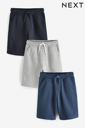 Multi Black 3 Pack Basic Jersey lavados Shorts (3-16yrs) (D79802) | £15 - £30