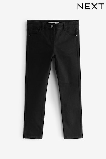 Black Long Length Skinny Jeans (3-16yrs) (D79862) | £12 - £18