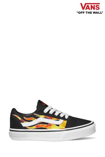 Vans Boys Ward Youth Black Trainers (D79967) | £37