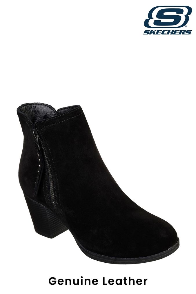 Skechers heeled cheap boots