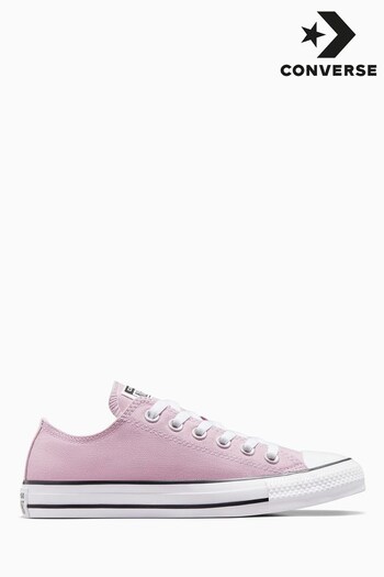 Converse Pink Chuck Ox Trainers (D80048) | £55