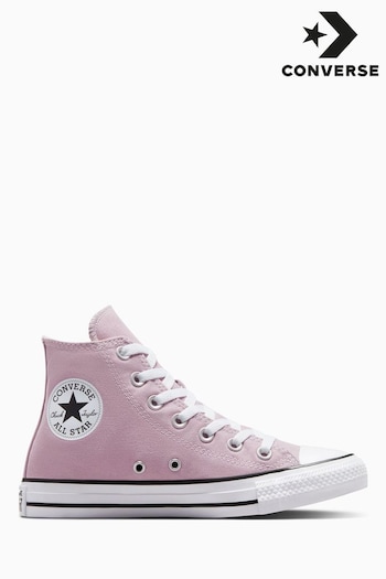 Converse Pink Chuck Taylor High Top Trainers (D80051) | £60