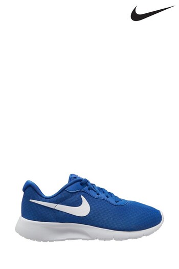 Nike Blue Youth Tanjun Go Trainers (D80158) | £40