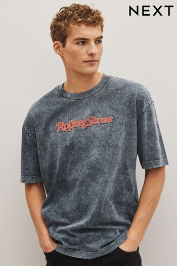 Rolling Stones Charcoal Grey License T-Shirt (D80343) | £24