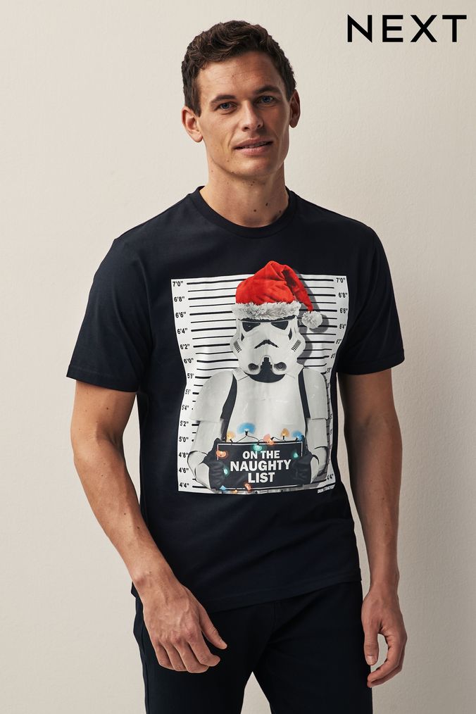 Star wars christmas t shirts uk sales