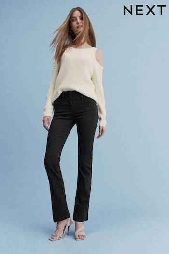 Black Slim Lift And Shape Bootcut Jeans (D80469) | £46