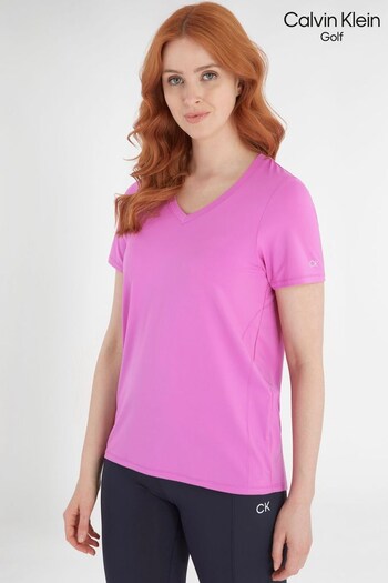 Calvin Klein Golf Pink Relax T-Shirt (D80520) | £25