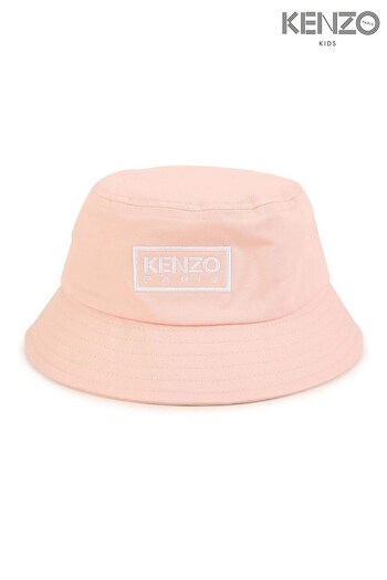 Kenzo Kids Pale Pink Bucket Hat (D80845) | £28