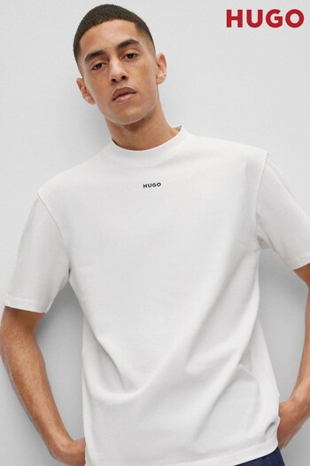 HUGO Relaxed Fit Central Logo T-Shirt (D81179) | £45
