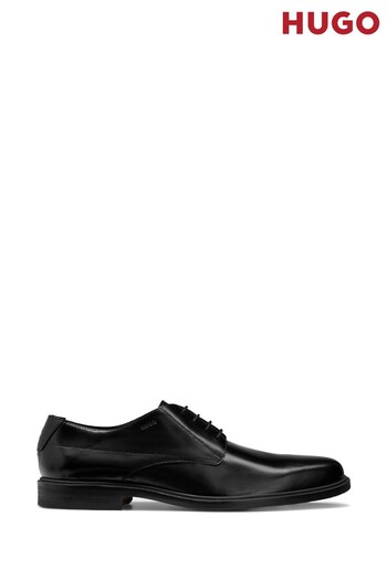 HUGO Kerr Derby Black Shoes (D81210) | £199