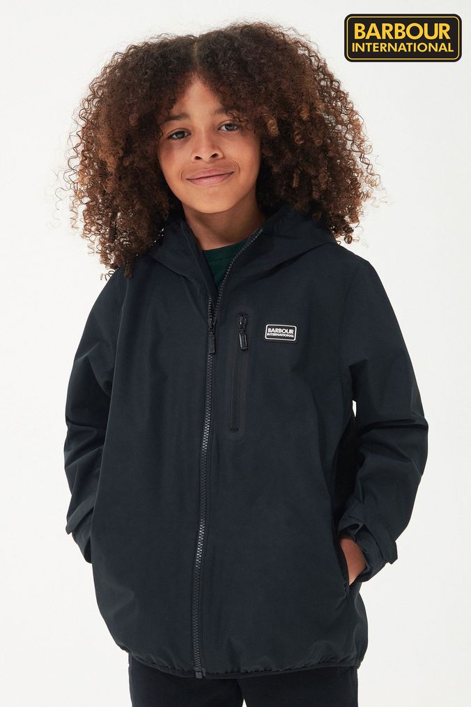 Cheap barbour international jacket kids sales